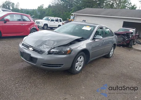 2007 Chevrolet Impala Lt from USA, damaged, VIN 2G1WT58N879121950
